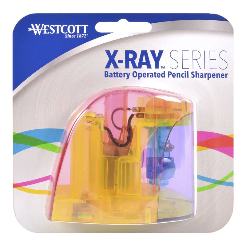 Westcott X-Ray Pencil Sharpener, Assorted Colors - Image 1